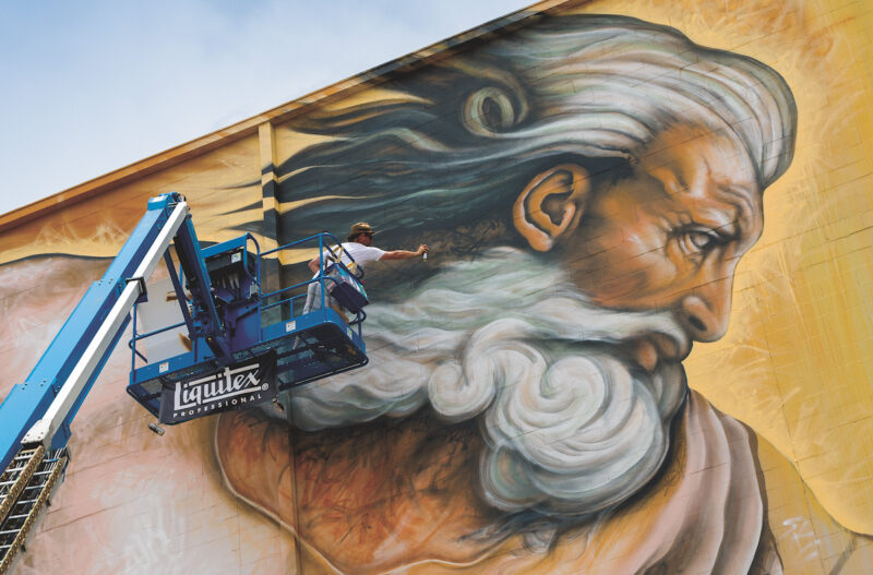 P 2 Preservons la Creation mural