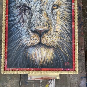P 21 Rare Lion Art