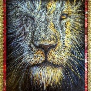 P 21 Rare Lion Print