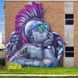 P 23 Mohawk Cherub Wall
