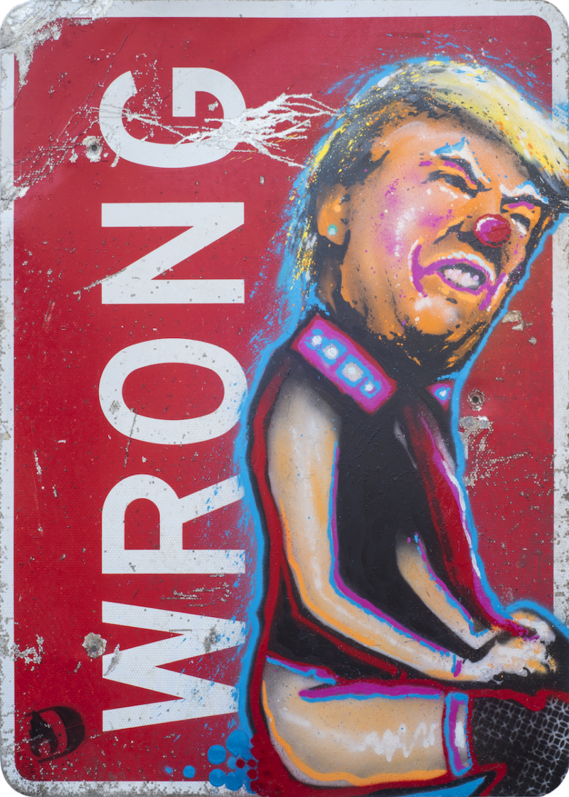 P 28 El Malo Payaso Print